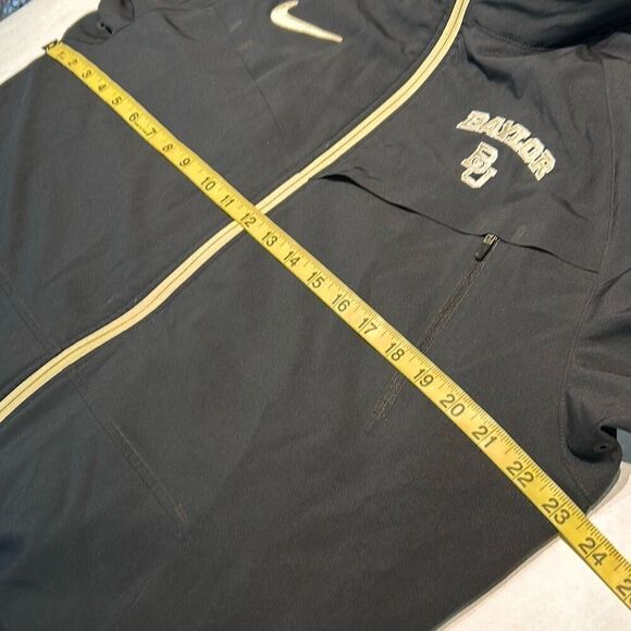 Nike Elite Baylor University Jacket Coat Vest Hood Reversible 3-in-1 Black Sz Me - Picture 11 of 13